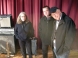 Peggi, Ken and Bob of Personal Effects hanging around before sound check. 