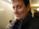 Scotty, lead sing from the Presstones and former Bowery Boy drummer, gives me the eye back stage