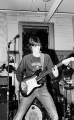 Dale Solo rehearsing with New Math at the Cox building across the stret from Scorgie's in 1978