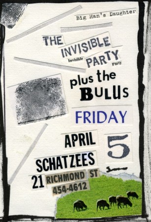 Invisible Party w/ the Bulus at Schatzees