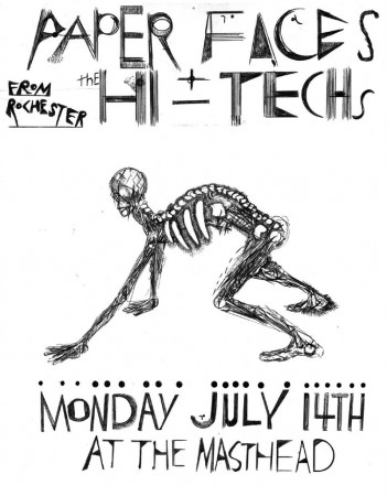First Hi-Techs gig in Buffalo with Paper Faces