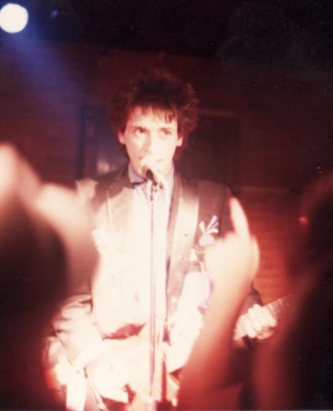 Johnny Thunders at Scorgies - Photo by J. Laben
